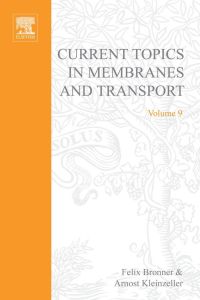 Cover image: CURR TOPICS IN MEMBRANES & TRANSPORT V9 9780121533090