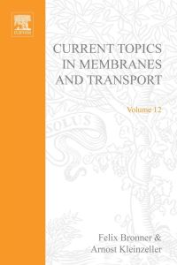 Cover image: CURR TOPICS IN MEMBRANES & TRANSPORT V12 9780121533120
