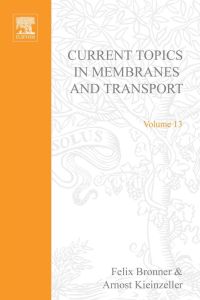 Cover image: CURR TOPICS IN MEMBRANES & TRANSPORT V13 9780121533137