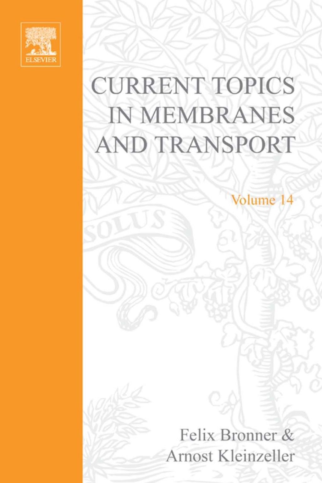 CURR TOPICS IN MEMBRANES & TRANSPORT V14