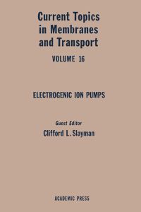 Cover image: CURR TOPICS IN MEMBRANES & TRANSPORT V16 9780121533168