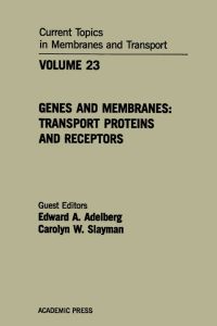 Cover image: CURR TOPICS IN MEMBRANCE & TRANSPORT V23 9780121533236