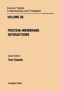 Cover image: CURR TOPICS IN MEMBRANES & TRANSPORT V36 9780121533366