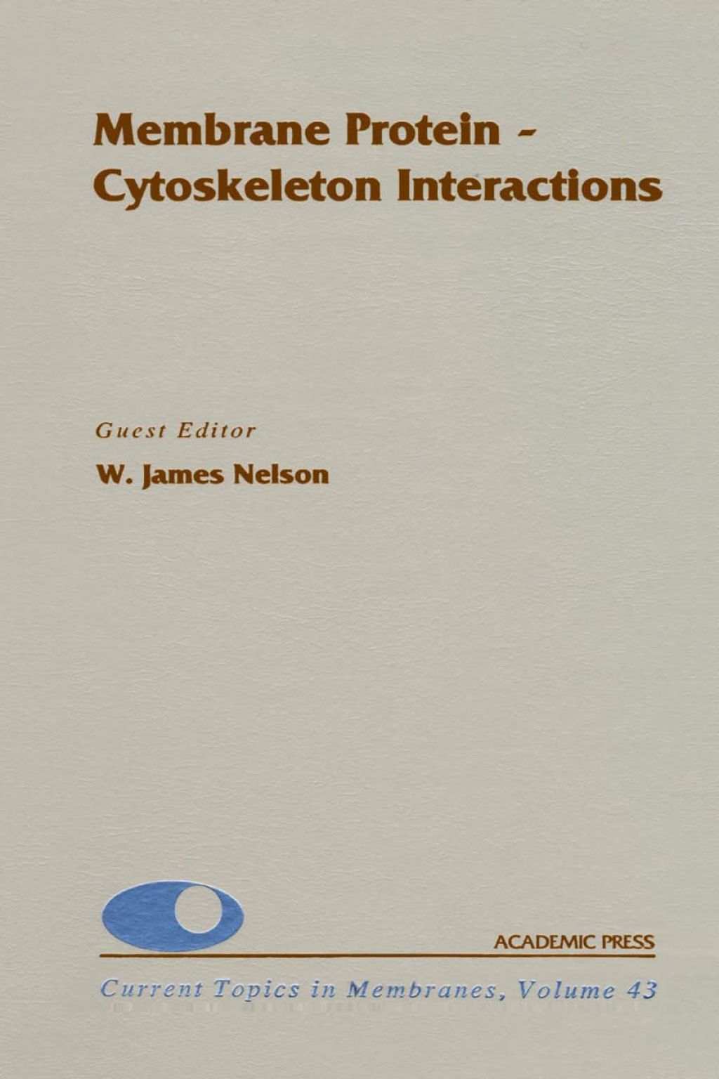 Membrane Protein-Cytoskeleton Interactions