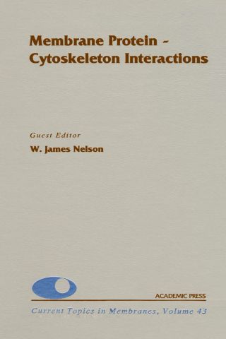 Cover image: Membrane Protein-Cytoskeleton Interactions 9780121533434