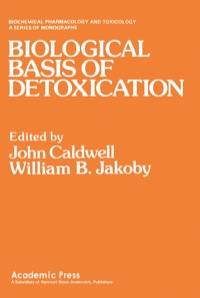 Cover image: Biological Basis of Detoxication 1st edition 9780121550608