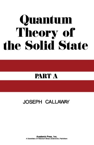 Immagine di copertina: Quantum Theory of the Solid State A 1st edition 9780121552015