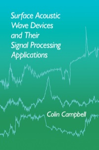 Imagen de portada: Surface Acoustic Wave Devices and Their Signal Processing Applications 9780121573454