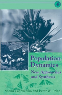 Imagen de portada: Population Dynamics: New Approaches and Synthesis 9780121592707