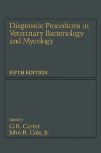 Cover image: Diagnostic Procedure in Veterinary Bacteriology and Mycology 5th edition 9780121617752