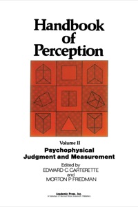 Imagen de portada: Psychophysical Judgment and Measurement 9780121619022