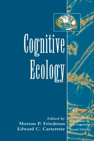 Cover image: Cognitive Ecology 2nd edition 9780121619664