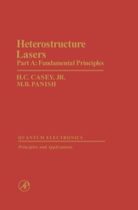 Omslagafbeelding: Heterostructure Lasers Part A 9780121631017