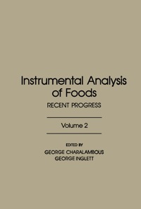 Imagen de portada: Instrumental analysis of food V2: Recent progress 1st edition 9780121689025