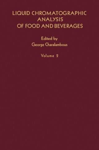Cover image: Liquid chromatographic analysis of food and beverages V2 9780121690021