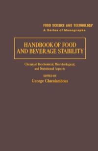 Cover image: Handbook of Food and Beverage Stability 9780121690700