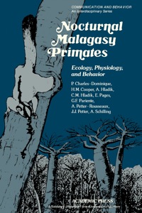 صورة الغلاف: Nocturnal Malagasy primates: Ecology, Physiology, and Behavior 9780121693503