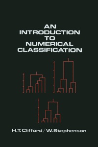 Imagen de portada: An Introduction to Numerical Classification 1st edition 9780121767501