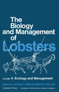 Cover image: The Biology and Management of Lobsters: Ecology and Management 1st edition 9780121774028