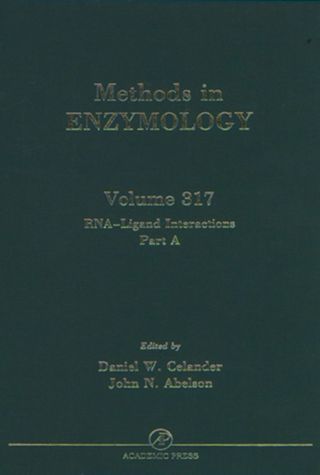 Cover image: RNA - Ligand Interactions, Part A: Structural Biology Methods: Structural Biology Methods 9780121822187