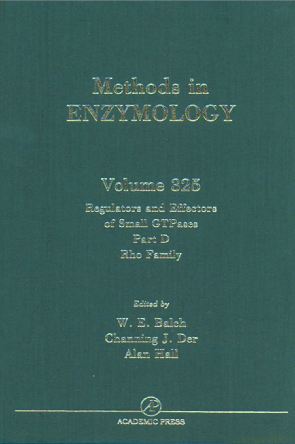 Regulators and Effectors of Small GTPases, Part D: Rho Family: Rho Family