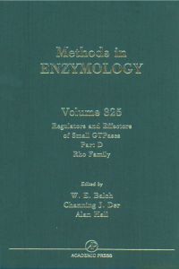 Omslagafbeelding: Regulators and Effectors of Small GTPases, Part D: Rho Family: Rho Family 9780121822262