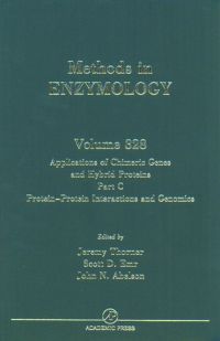 表紙画像: Applications of Chimeric Genes and Hybrid Proteins, Part C: Protein-Protein Interactions and Genomics: Protein-Protein Interactions and Genomics 9780121822293