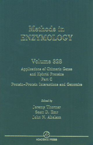 Imagen de portada: Applications of Chimeric Genes and Hybrid Proteins, Part C: Protein-Protein Interactions and Genomics: Protein-Protein Interactions and Genomics 9780121822293