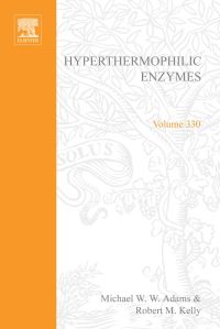 Imagen de portada: Hypertheromphilic Enzymes, Part A 9780121822316