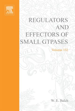 Titelbild: Regulators and Effectors of Small GTPases, Part F: Ras Family I: Ras Family I 9780121822330