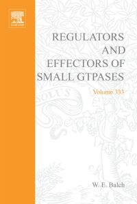 Cover image: Regulators and Effectors of Small GTPases, Part G: Ras Family II: Ras Family II 9780121822347