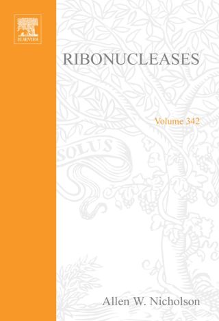 Cover image: Ribonucleases, Part B: Artificial and Engineered Ribonucleases and Speicifc Applications: Artificial and Engineered Ribonucleases and Speicifc Applications 9780121822439