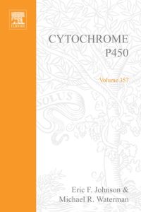 Cover image: Cytochrome P450, Part C: Methods in Enzymology 9780121822606