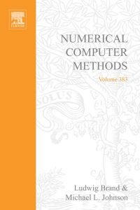 Immagine di copertina: Numerical Computer Methods, Part D 9780121827885