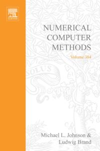 Omslagafbeelding: Numerical Computer Methods, Part E 9780121827892