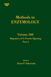 Imagen de portada: Regulators of G Protein Signalling, Part A 9780121827946