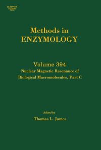 Cover image: Nuclear Magnetic Resonance of Biological Macromolecules, Part C: Methods in Enzymology 9780121827991