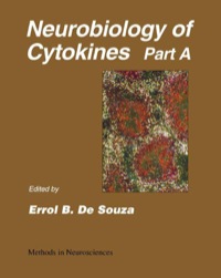 صورة الغلاف: Neurobiology of Cytokines: Methods in Neurosciences, Vol. 16 9780121852818