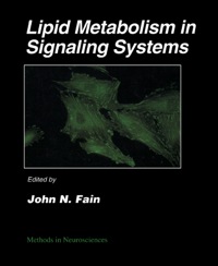 Cover image: Lipid Metabolism in Signaling Systems 9780121852856