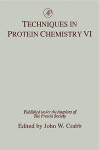 Imagen de portada: Techniques in Protein Chemistry 9780121947125