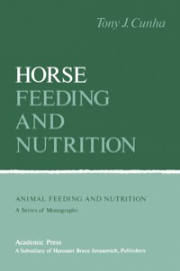 Cover image: Horse Feeding And Nutrition 9780121965600