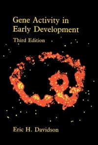 Cover image: Gene Activity in Early Development 3rd edition 9780122051616