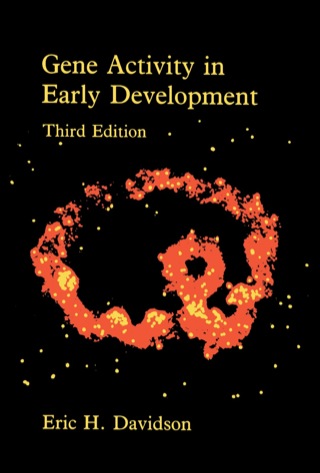 Cover image: Gene Activity in Early Development 3rd edition 9780122051616