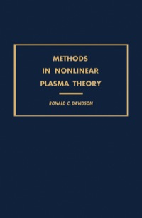 صورة الغلاف: Methods in Nonlinear Plasma Theory 1st edition 9780122054501