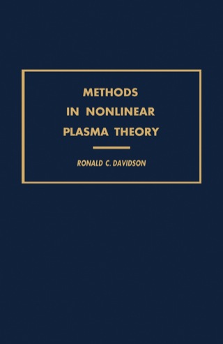 Imagen de portada: Methods in Nonlinear Plasma Theory 1st edition 9780122054501