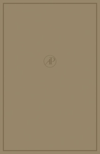 Cover image: Interfacial Phenomena 2e 2nd edition 9780122060564