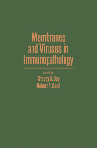 Omslagafbeelding: Membranes and Viruses in Immunopathology 9780122072505