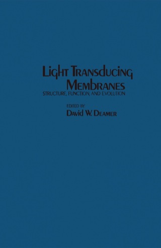 Imagen de portada: Light Transducing Membranes: Structure, Function, and Evolution 1st edition 9780122076503