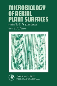 Imagen de portada: Microbiology of Aerial Plant surfaces 1st edition 9780122150500