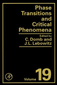 Cover image: Phase Transitions and Critical Phenomena 9780122203190